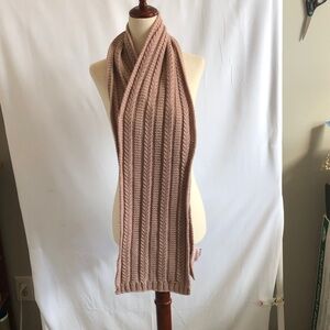Juicy Couture Blush Knit Scarf
